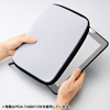 PDA-TABM10BK 低反発3DメッシュタブレットPCケース(ブラック) PDA-TABM10BK / 低反発3DメッシュタブレットPCケース(ブラック)