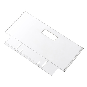 PDA-TABME1CL / クリスタルハードカバー(ドコモタブレット MEDIAS TAB N-06D用・クリア)