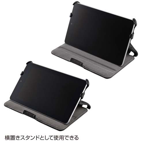 PDA-TABNEX1BK / Nexus7専用ソフトレザーケース（ブラック）