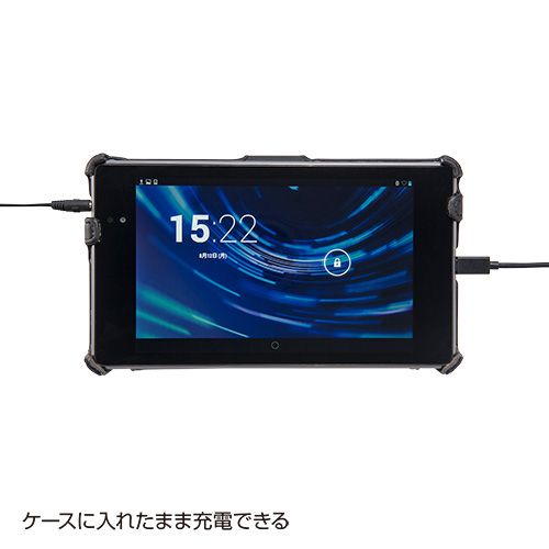 PDA-TABNEX2BK / Nexus7（2013年モデル）専用ソフトレザーケース（ブラック）