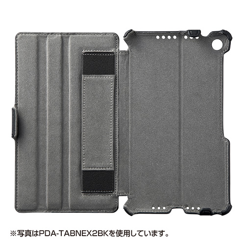 PDA-TABNEX2BR / Nexus7（2013年モデル）専用ソフトレザーケース（ブラウン）　