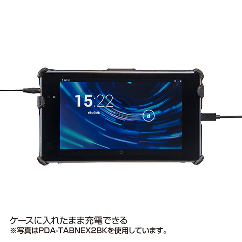PDA-TABNEX2R / Nexus7（2013年モデル）専用ソフトレザーケース（レッド）　