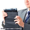 PDA-TABPR8BK タブレットPCマルチサイズケース(8インチ・スタンド機能付き) PDA-TABPR8BK / タブレットPCマルチサイズケース(8インチ・スタンド機能付き)