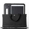 PDA-TABSCH01BK タブレット用トートバッグ(ブラック) PDA-TABSCH01BK / タブレット用トートバッグ(ブラック)