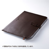 PDA-TABSL10R / ソフトレザータブレットケース　(10.1インチ・レッド)