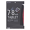 PDA-TABSL7BKN / ソフトレザータブレットケース（7～8インチ・ブラック）