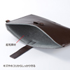 PDA-TABSL7BR ソフトレザータブレットケース(7インチ・ブラウン) PDA-TABSL7BR / ソフトレザータブレットケース(7インチ・ブラウン)