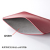PDA-TABSL7RN ソフトレザータブレットケース(7~8インチ・レッド) PDA-TABSL7RN / ソフトレザータブレットケース(7~8インチ・レッド)