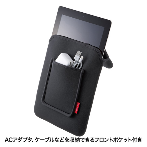 PDA-TABSP10BK / スリップインタブレットケース(10.1インチ・ブラック）