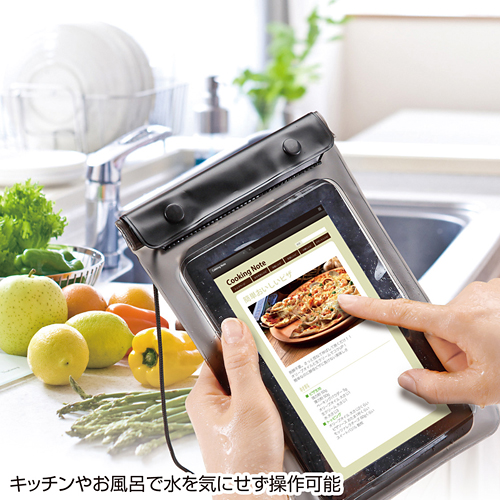 PDA-TABWP7 / タブレットPC防水ケース（7インチ）