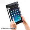 PDA-TABWPST10BK タブレット防水防塵ケース(スタンド・ショルダーベルト付き・10.1インチ・ブラック) PDA-TABWPST10BK / タブレット防水防塵ケース(スタンド・ショルダーベルト付き・10.1インチ・ブラック)