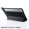 PDA-TABWPST10BK タブレット防水防塵ケース(スタンド・ショルダーベルト付き・10.1インチ・ブラック) PDA-TABWPST10BK / タブレット防水防塵ケース(スタンド・ショルダーベルト付き・10.1インチ・ブラック)