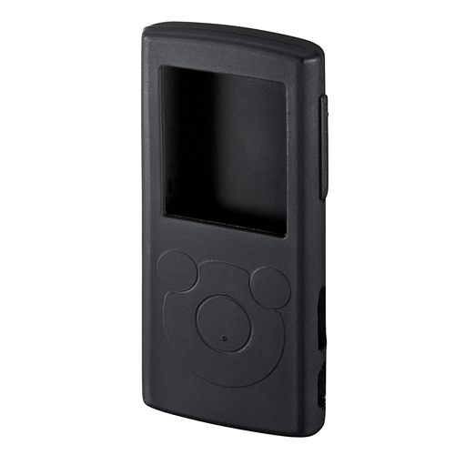 PDA-WAE13BK / シリコンケース（WALKMAN Eシリーズ用・ブラック）