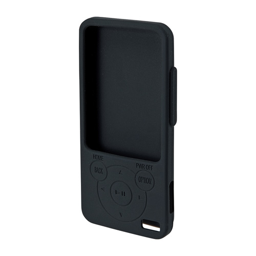 PDA-WAES16BK / シリコンケース（WALKMAN E/Sシリーズ用・ブラック）