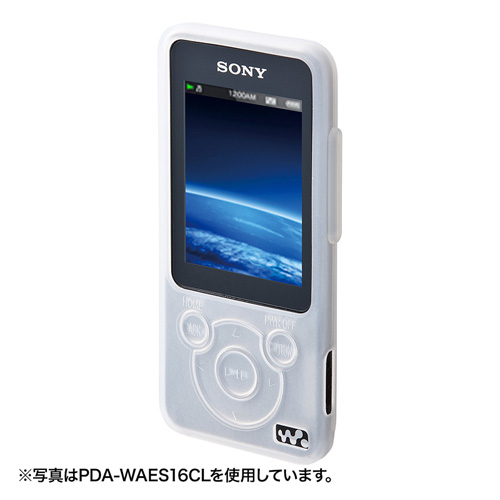 PDA-WAES16BL / シリコンケース（WALKMAN E/Sシリーズ用・ブルー）