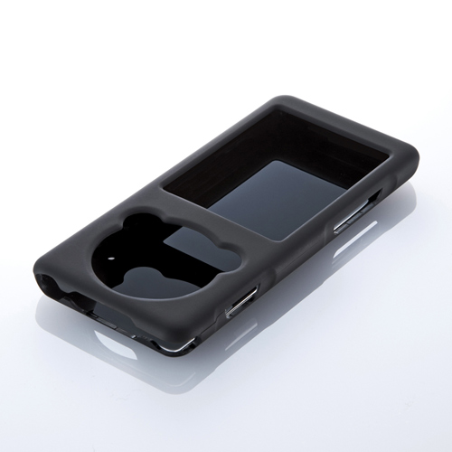 PDA-WAS15BK / ラバーコーティングハードケース（WALKMAN Sシリーズ用・ブラック）　