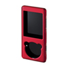 PDA-WAS15R / ラバーコーティングハードケース（WALKMAN Sシリーズ用・レッド）　