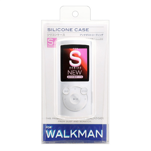 PDA-WAS7CL / シリコンケース（WALKMAN Sシリーズ用・クリア）