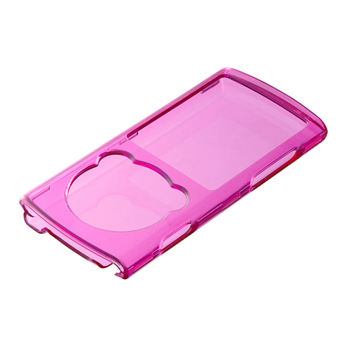 PDA-WAS8P / クリアハードケース（WALKMAN Sシリーズ用・ピンク）