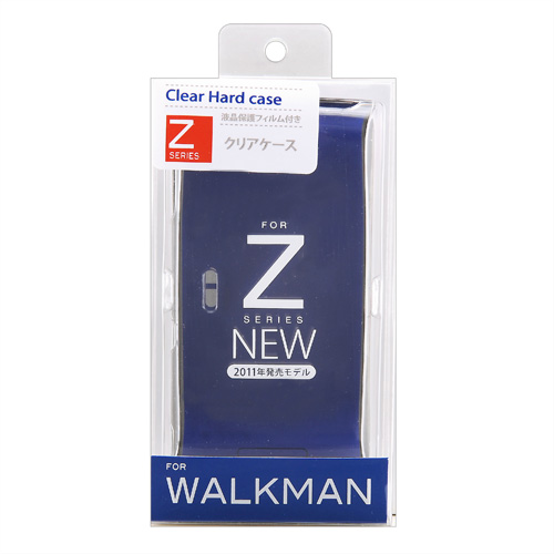PDA-WAZ11CL / クリアハードケース（WALKMAN Zシリーズ用・クリア）