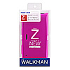 PDA-WAZ12P / ラバーコーティングハードケース（WALKMAN Zシリーズ用・ピンク）