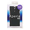 PDA-XP13BK / ラバーコーティングハードケース（NTTドコモ　ソニー・エリクソン Xperia(TM) NX用）