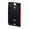 PDA-XP17R / ラバーコーティングハードケース（NTTドコモ ソニーモバイルコミュニケーションズ Xperia(TM) GX用・レッド）