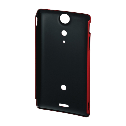 PDA-XP17R / ラバーコーティングハードケース（NTTドコモ ソニーモバイルコミュニケーションズ Xperia(TM) GX用・レッド）