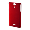 PDA-XP22R ラバーコーティングハードケース(NTTドコモ ソニーモバイルコミュニケーションズ Xperia(TM) AX用・レッド) PDA-XP22R / ラバーコーティングハードケース(NTTドコモ ソニーモバイルコミュニケーションズ Xperia(TM) AX用・レッド)