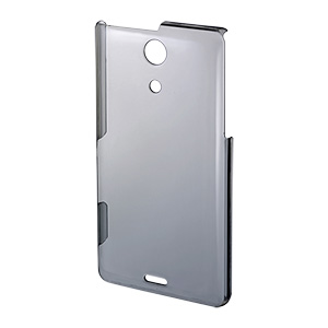 PDA-XP27BK / NTTドコモ ソニーモバイルコミュニケーションズ Xperia(TM) A用(クリアブラック)