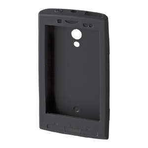 PDA-XP2BK / Xperia用シリコンケース(ブラック)