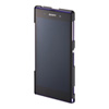 PDA-XP30BK / ラバーコーティングハードケース（NTTドコモ/au ソニーモバイルコミュニケーションズ Xperia(TM) Z1用・ブラック）