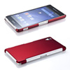 PDA-XP31R / ラバーコーティングハードケース（NTTドコモ ソニーモバイルコミュニケーションズ Xperia（TM） Z2用・レッド）