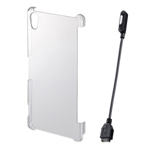 PDA-XP32CLSET / クリアハードケース（NTTドコモ ソニーモバイルコミュニケーションズ Xperia（TM） Z2用・クリア）