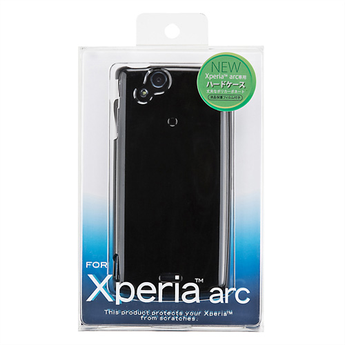 PDA-XP4CL / クリアハードケース（NTTドコモ Xperia(TM) arc用）