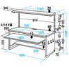 PDK-1052LSV パソコンデスク PDK-1052LSV / パソコンデスク
