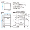 PR-7 プロジェクター台(W510×D485mm) PR-7 / プロジェクター台(W510×D485mm)