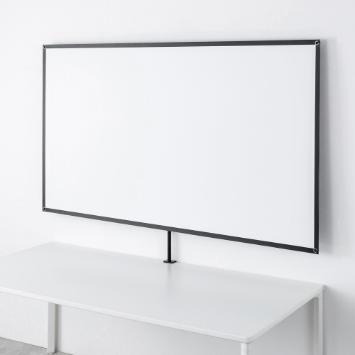 PRS-C80HD / プロジェクタースクリーン(80型・クランプ式・コンパクト収納)