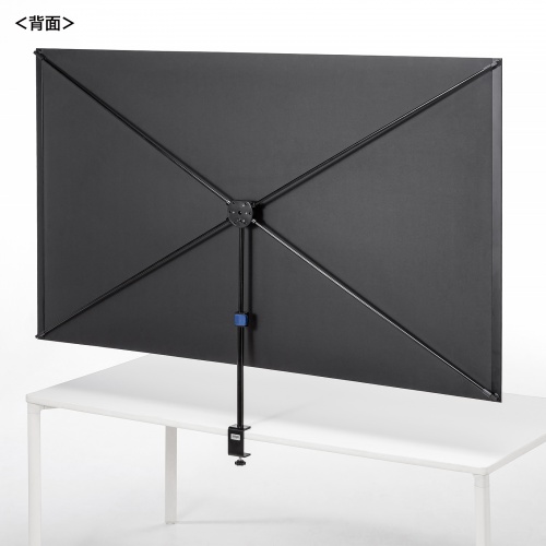 PRS-C80HD / プロジェクタースクリーン(80型・クランプ式・コンパクト収納)