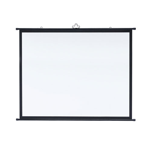 PRS-KB60【プロジェクタースクリーン（壁掛け式）】シンプルな壁掛け仕様のプロジェクタースクリーン。アスペクト比4:3・60型相当。オプションの三脚にも対応。  | サンワサプライ株式会社
