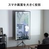 PRS-SX80HD / プロジェクタースクリーン（80型・三脚式・コンパクト収納・360°回転）
