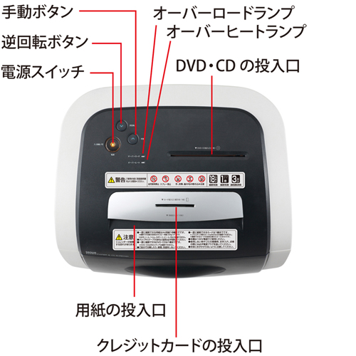 PSD-34-18N / ペーパー＆CDシュレッダー　