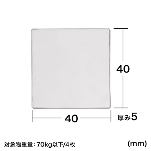 QL-75CL / 透明両面粘着ゴム（中）