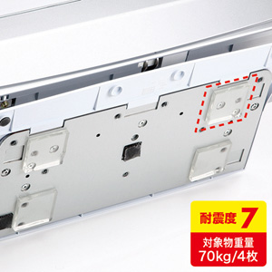 QL-E75CL-25 / 透明両面粘着ゴム(中)100枚入り