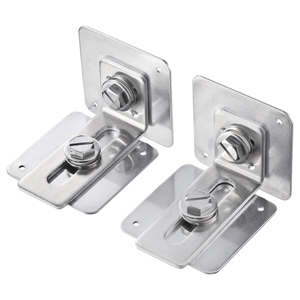 ③【直接取引】　こーう QL-E90KN【冷蔵庫ストッパー（2個入り）】家庭用冷蔵庫の転倒