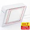 QL-E83 透明耐震ゴムG-BLOXゲル(100mm角1枚入り) QL-E83 / 透明耐震ゴムG-BLOXゲル(100mm角1枚入り)