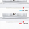 QL-E84 透明耐震ゴムG-BLOXゲル(50mm角4枚入り) QL-E84 / 透明耐震ゴムG-BLOXゲル(50mm角4枚入り)