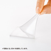 QL-E85 透明耐震ゴムG-BLOXゲル(20mm角4枚入り) QL-E85 / 透明耐震ゴムG-BLOXゲル(20mm角4枚入り)