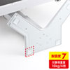 QL-E85 透明耐震ゴムG-BLOXゲル(20mm角4枚入り) QL-E85 / 透明耐震ゴムG-BLOXゲル(20mm角4枚入り)
