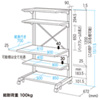 RAC-264N マルチメディアラック(W900×D700mm) RAC-264N / マルチメディアラック(W900×D700mm)